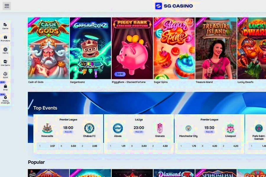 SG Casino Login - Access Your Gaming Account Easily